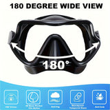 AquaClear Snorkelset – Lekvrij, Comfortabel en Met Groot Zicht