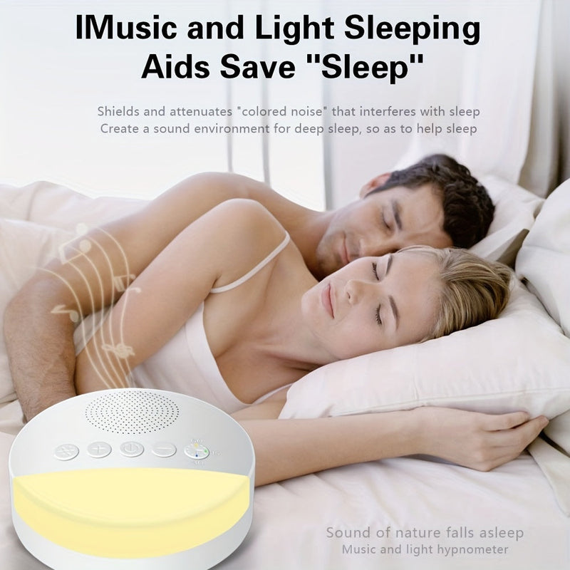 Sleep Sound White Noise Machine - Rustgevende Geluiden voor Betere Slaap en Ontspanning