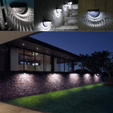 SolarGlow Halfronde LED Hekverlichting – Elegant en Duurzaam