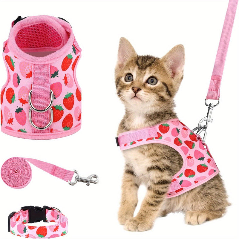 KittyComfort Harnas Set - Voor Gezellige Wandelingen en Avontuur