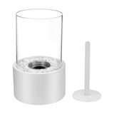 Klassieke olielamp met open vlam - Lumora