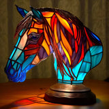 Artistieke Glasmozaïek Dierenlamp – Kleur en Sfeer in Huis