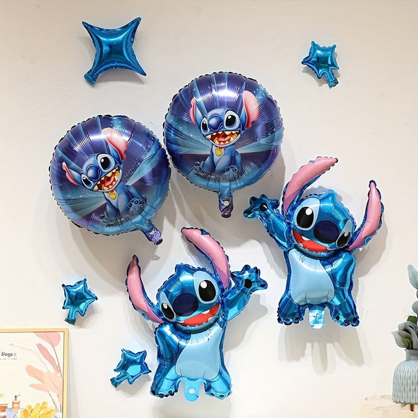 Stitch Ballonnen Set – 5 Stuks voor een Magisch Feest