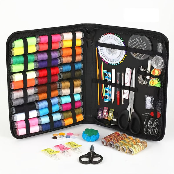 Draagbaar Naaikit – Compacte en Complete Set voor Naaien en Creatieve Projecten