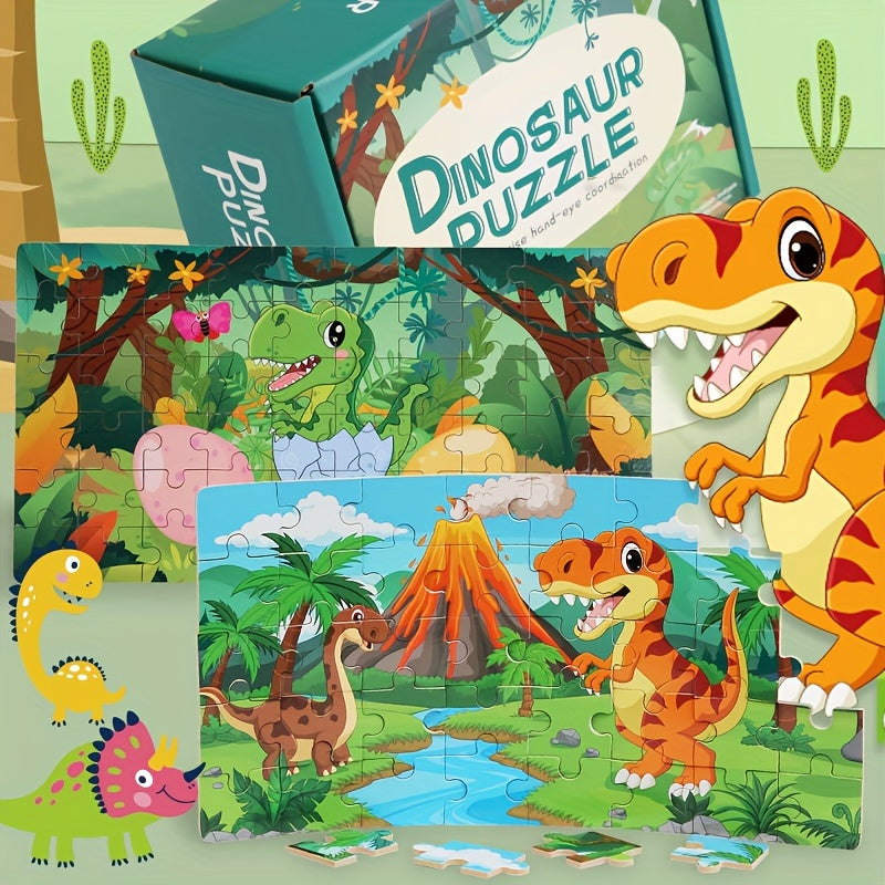 Educatieve Dinosauruspuzzel - Voor Creatief Leren en Spelplezier