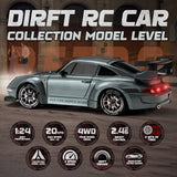 Ultimate Drift Racer 1:24 - RC Auto met Verlichte Wielen