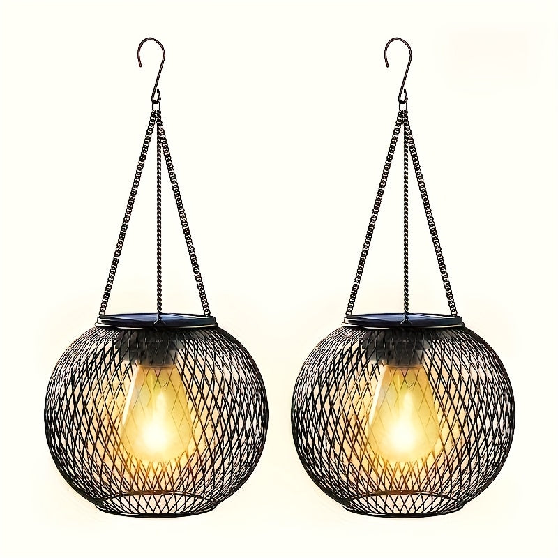 Houten Solar Tuinlantaarn – Ideaal voor Avondverlichting in de Tuin