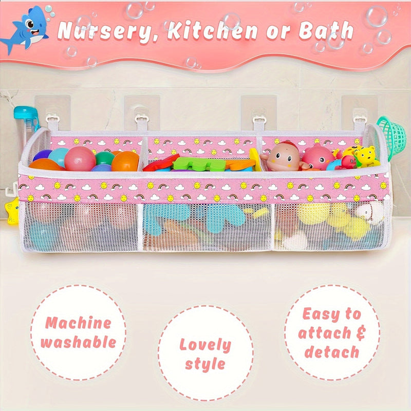 Mesh Badspeelgoedorganizer - Perfect voor overzicht