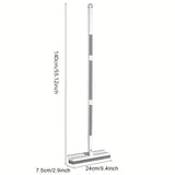 Roterende Schoonmaakborstel met Lange Steel – Veelzijdig en Krachtig voor Vloer, Muur en Raam