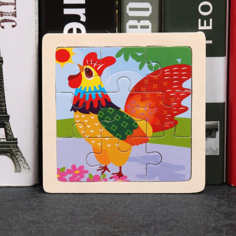 Educatieve Houten Puzzel – Voor jonge ontdekkers