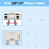 ReisLuxe Verstelbare Neksteun met Telefoonhouder - Voor Comfort en Gemak