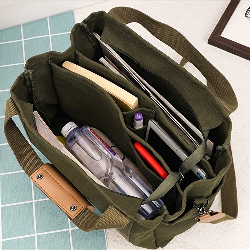 ComfortCarry Dames Tote Tas – Lichtgewicht met Afneembare Band en Veel Opbergruimte