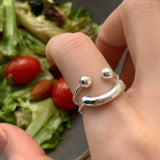 Smiley Verstelbare Ring – Mila