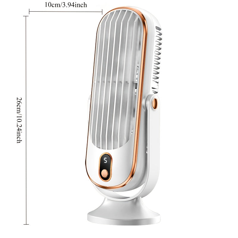 Draagbare Ventilator – Stil, Krachtig en Flexibel Koelen