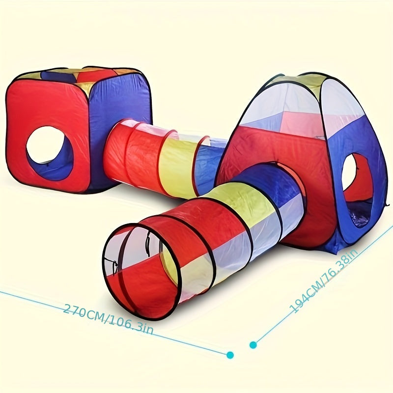 Pop-up Speeltent en Tunnel Set - Voor Actief Spel en Avonturen