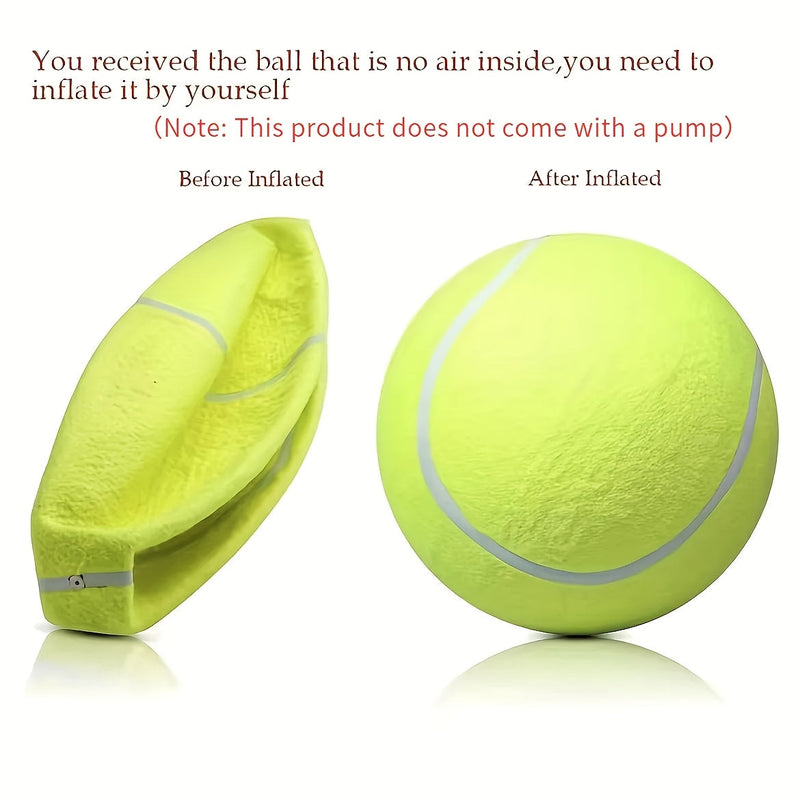Extra Duurzame Grote Honden Tennisbal – Ideaal voor Buiten Spel en Activiteit