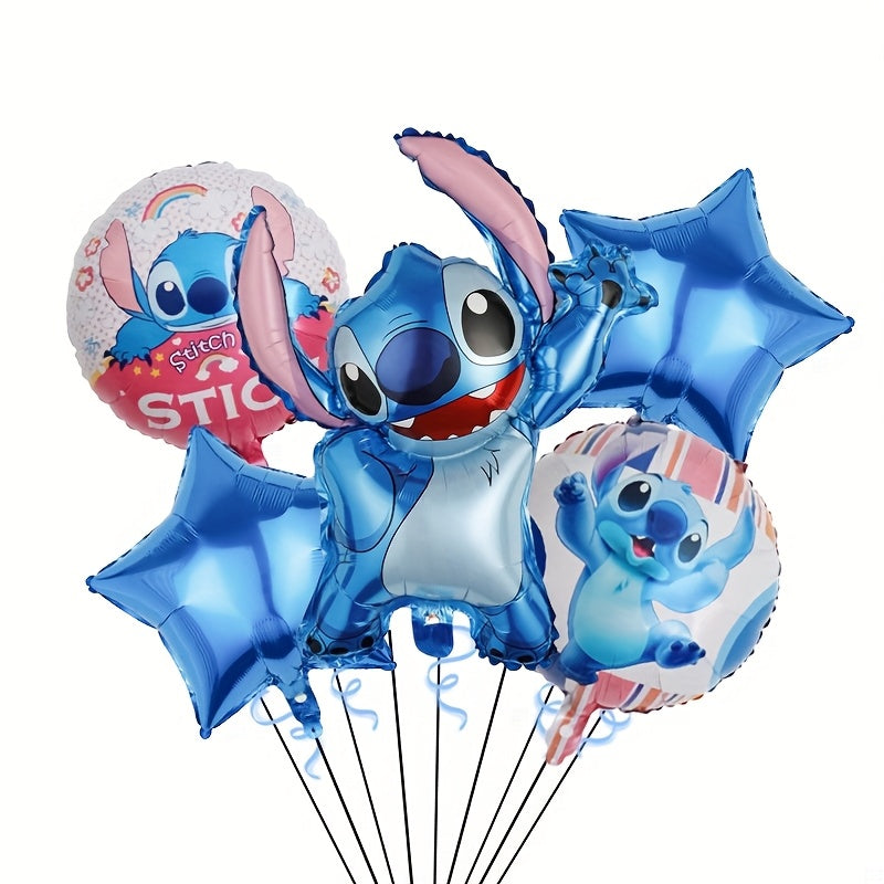 Stitch Ballonnen Set – 5 Stuks voor een Magisch Feest