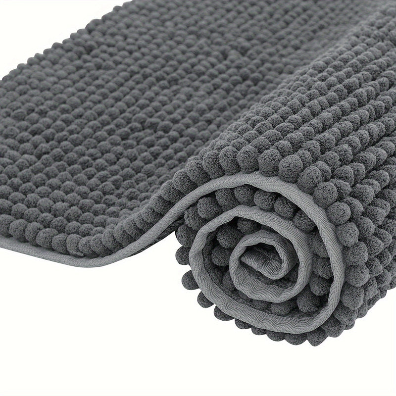 Ultra-Zachte Chenille Badmat – Perfect voor Badkamer of Entree