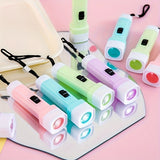 Mini Macaron Fakkelset – 12 Heldere Kleuren in Draagbaar Ontwerp