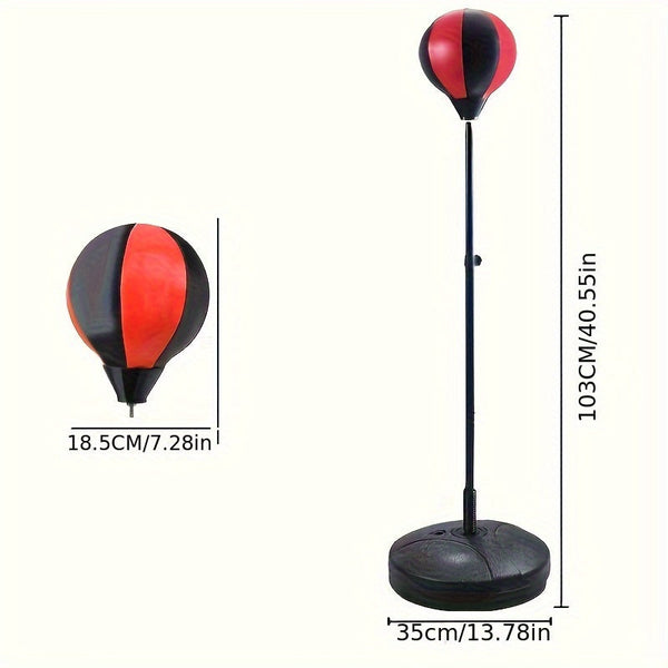 Junior Bokszak - Verstelbare Bokszak met Handschoenen voor Kinderen