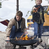 Gietijzeren Vuurschaal – Ideaal voor Barbecue, Kamperen en Tuinverlichting