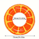 Fruit-Thema Opblaasbare Zwembad Floats – Set van 3 Duurzame Ringen