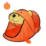 Kinderen Dinosaurus, Haai & Beer Pop-Up Speeltent Set met UPF 50 – Ademend & Draagbaar voor Baby's & Peuters