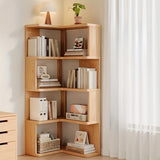 CornerWood Massief Houten Hoekkast – Compact en Praktisch