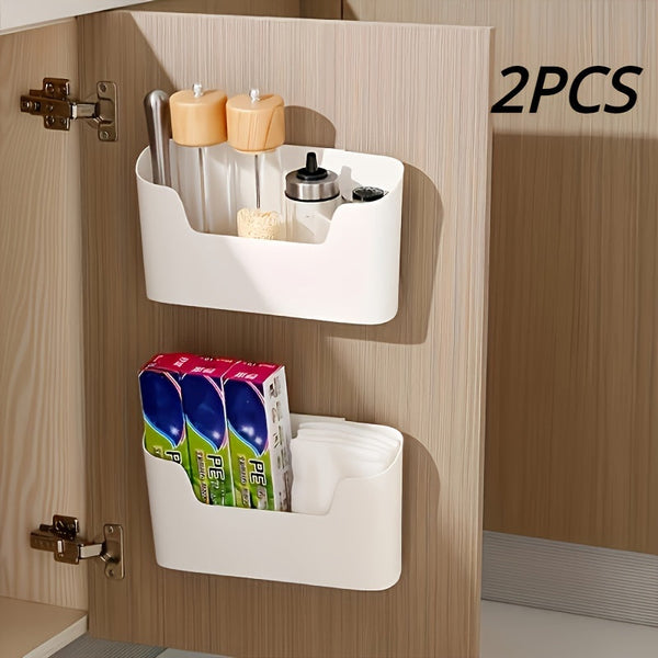 2-delige Wand Organizer Set – Compact en Handig voor Directe Opbergruimte Zonder Boren