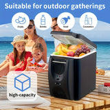 Compacte 6L draagbare mini-koelkast voor auto's – DC 12V elektrische koelbox voor dranken, zeevruchten en fruit, ideaal voor reizen en outdoor-avonturen
