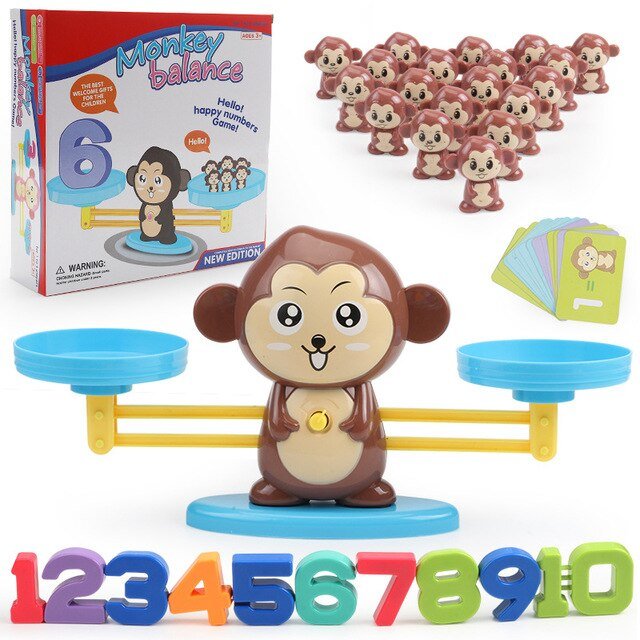 Speelse Rekenen met de Apenweegschaal – MonkeyMath