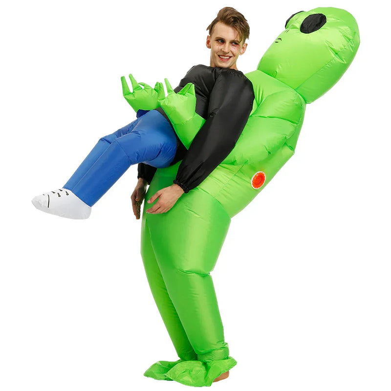 Cosmo Alien Kostuum voor Kinderen en Volwassenen