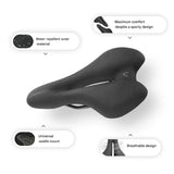 Ergonomische Fiets-Zadel met Geheugenfoam – SaddlePeak AirRide