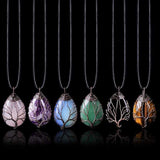 Amethist-Druppelketting – Seraphina