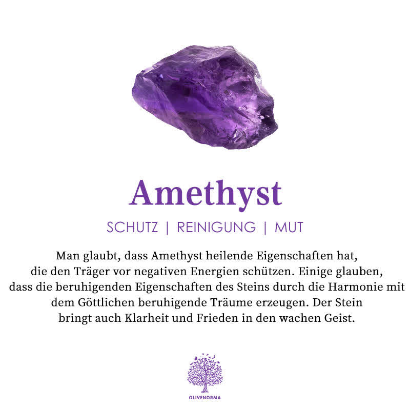 Halsketting met kruis van natuurlijke edelstenen – Seraphina