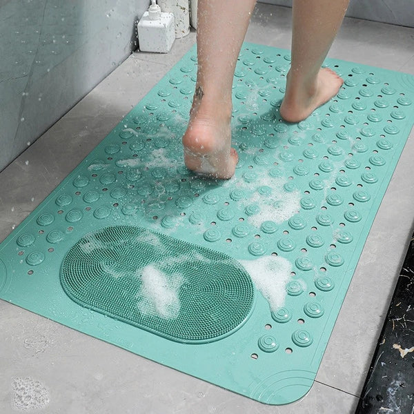 Antislip Douchemat met Voetscrubber | Veilig Douchen