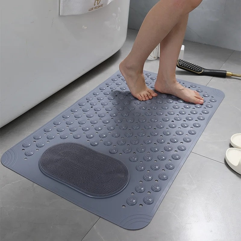 Antislip Douchemat met Voetscrubber | Veilig Douchen