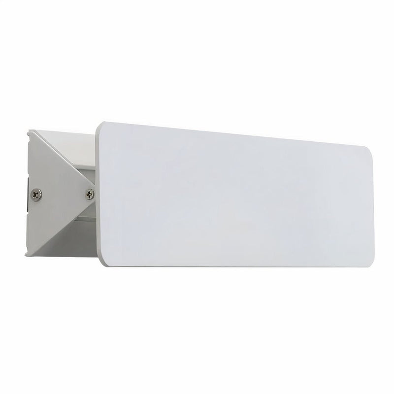 FlexiGlow Moderne Witte Wandlamp – Verstelbare Klep voor Perfecte Lichtspreiding