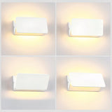 FlexiGlow Moderne Witte Wandlamp – Verstelbare Klep voor Perfecte Lichtspreiding