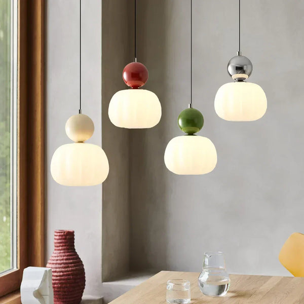 CrèmeLuma Hanglamp - Art Deco Ontwerp