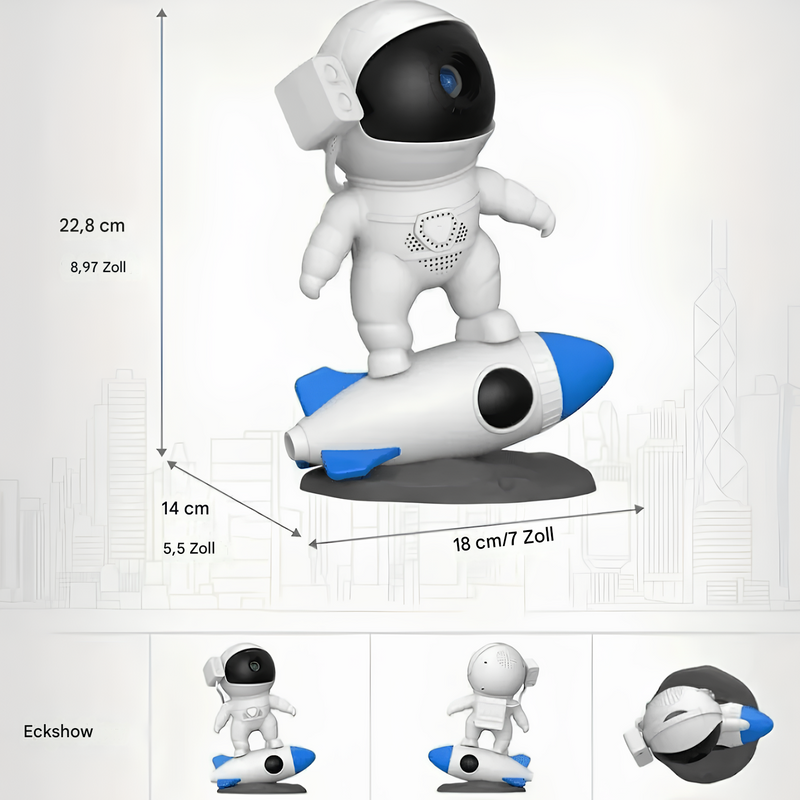Astronaut Projektlamp - AstroGlow