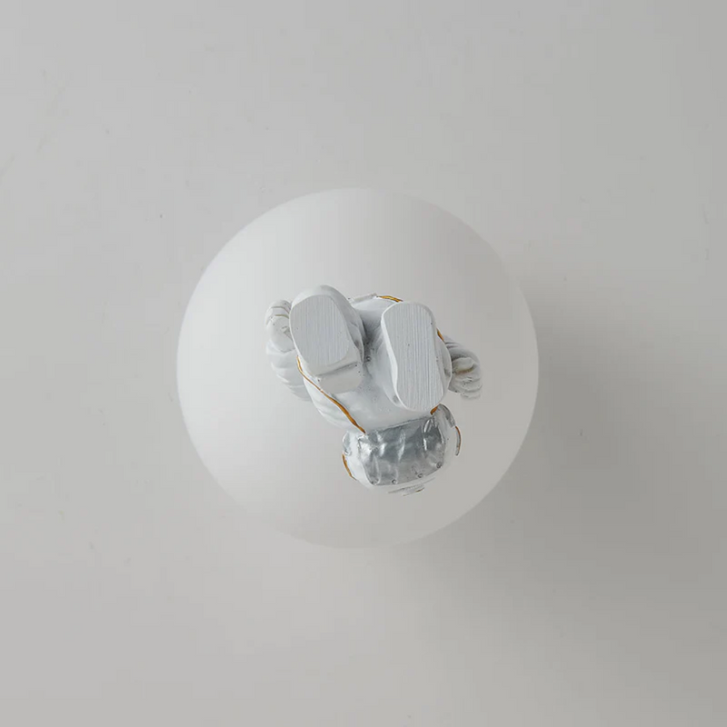 Trendy Maan/Astronaut Kinderkamer LED Plafondlamp - CosmoGlow