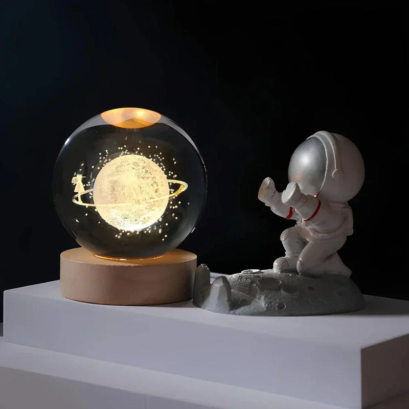 3D-gegraveerde Kristallen Bol - Celestia