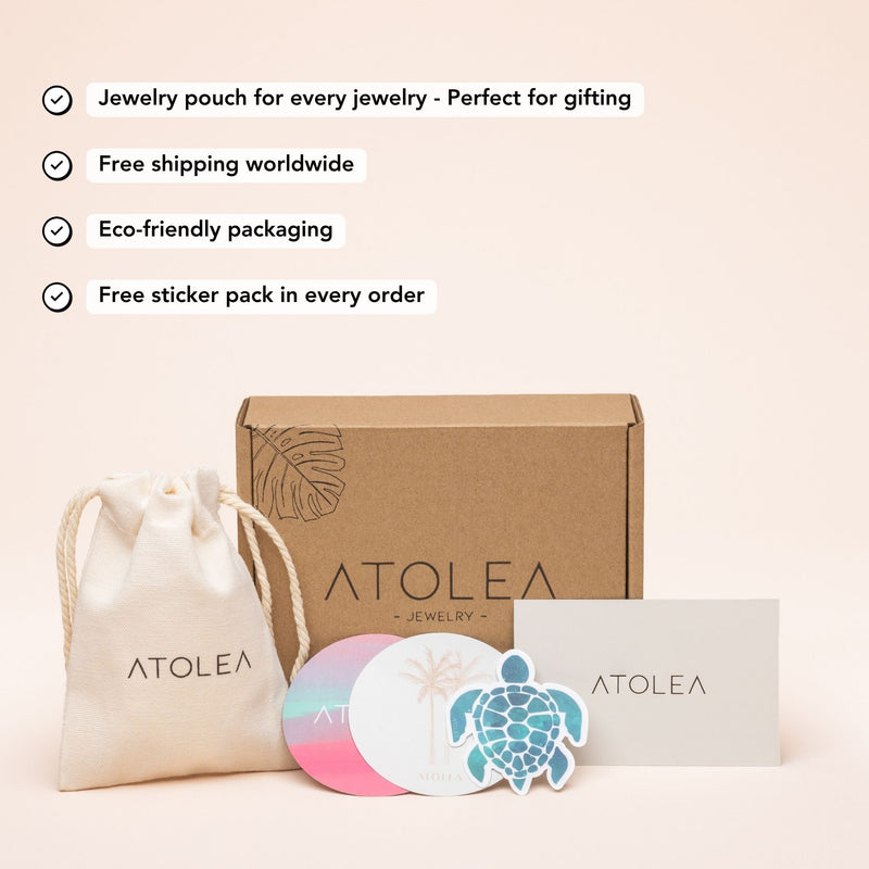 Cowrie-Oorbellen - Elara