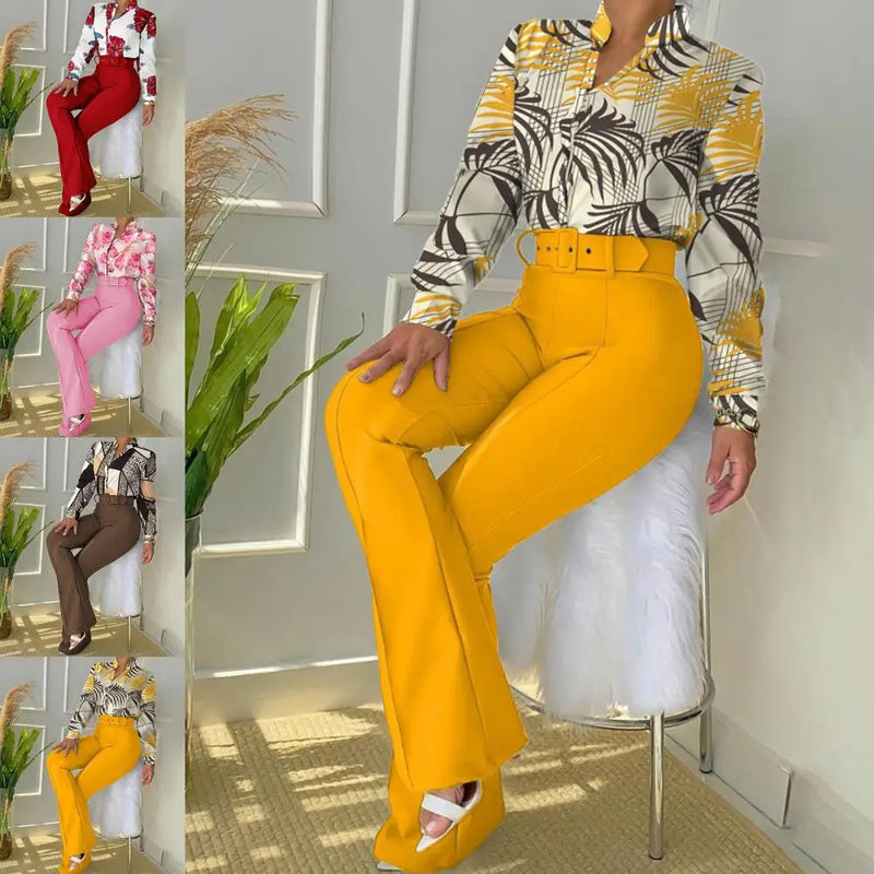 Twee-delig set met broek en blouse - Livia