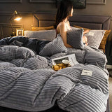 CozyLux Fleece Dekbedovertrek – Ultieme Warmte en Comfort voor de Winter