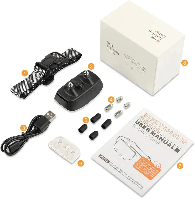 Automatische Anti-Blaffende Halsband – Waterdicht