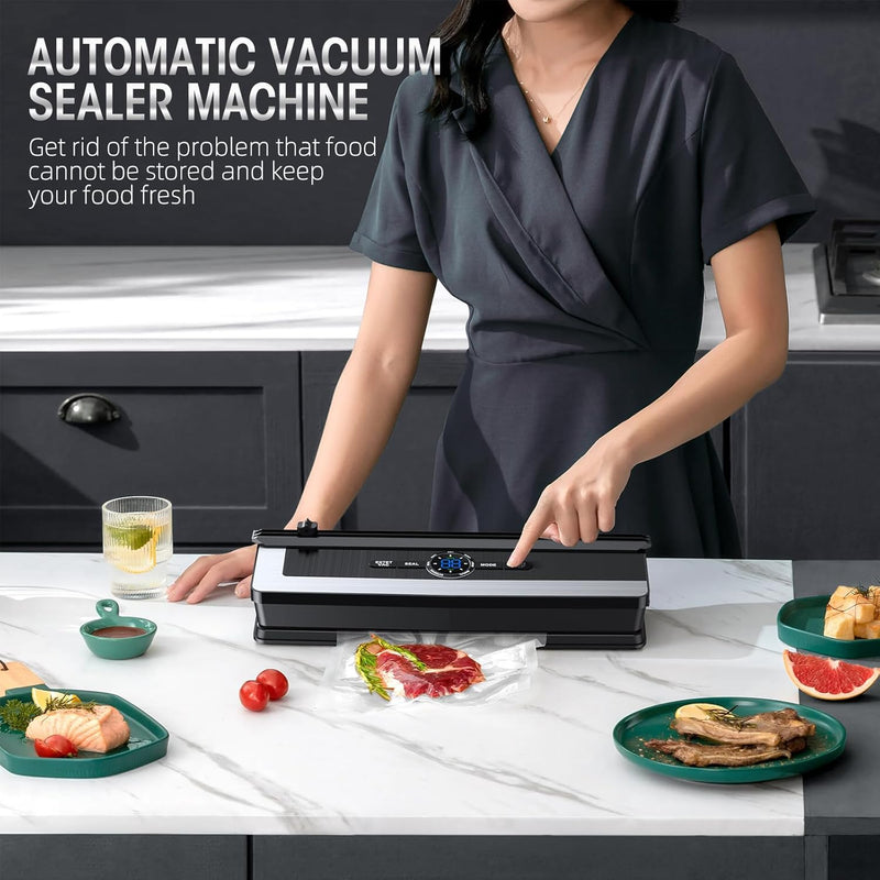 8-in-1 Vacumeermachine met ingebouwde snijder
