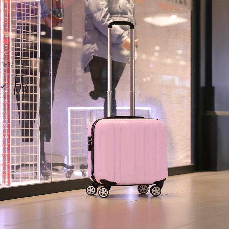 Stijlvolle 18-Inch Koffer – Luchtvaart Cabin Koffer met Geruisloze Spinner Wielen en Stevige Constructie