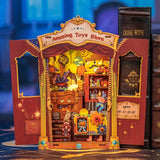 DIY Miniatuur Uilen Boekenwinkel – 3D Houten Kit met Verlichting voor Creatieve Decoratie